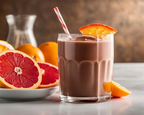 How to Make a Delicious Herbalife Chocolate Grapefruit Shake